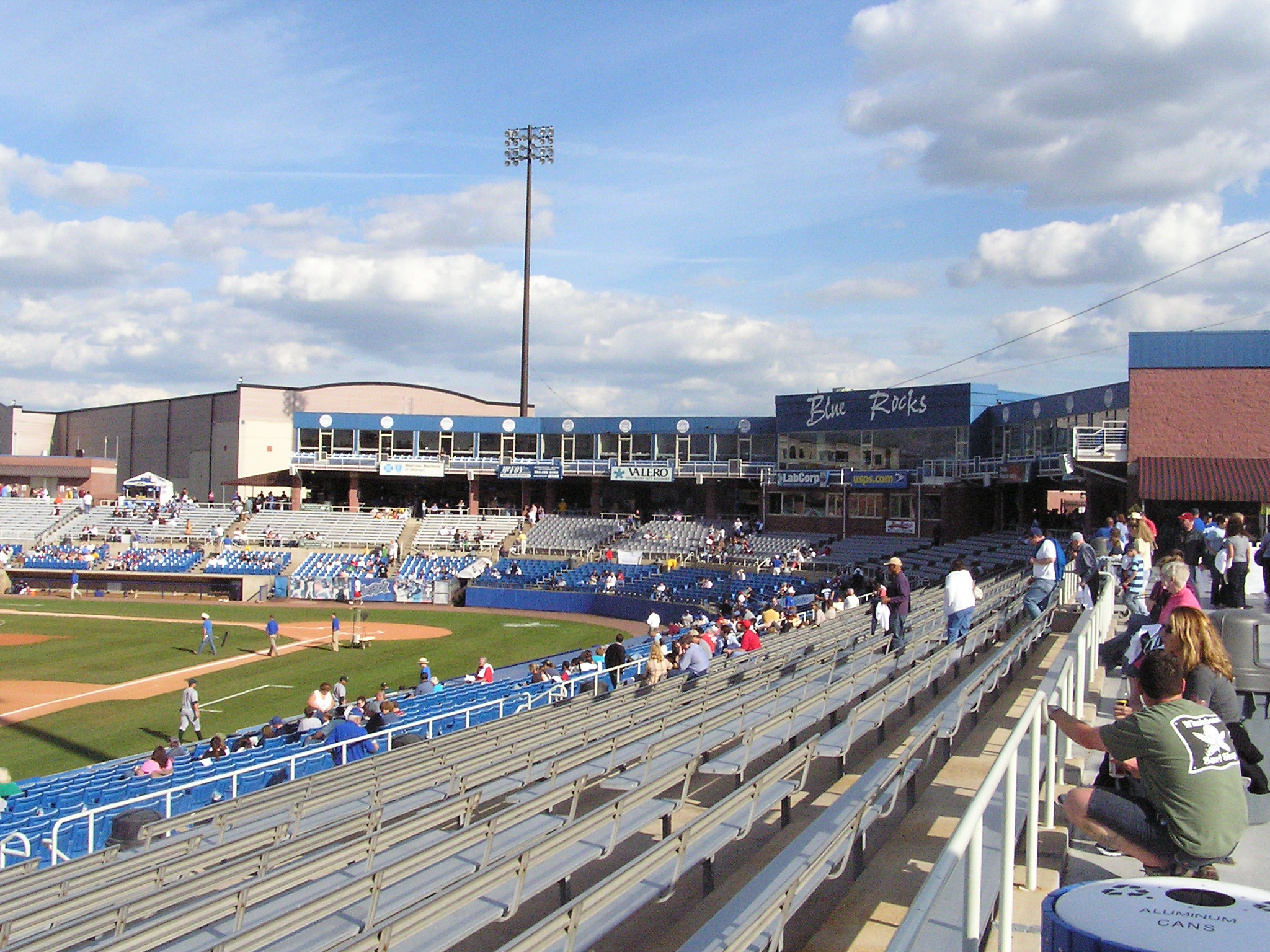 Looking in from the LF Concourse - Frawley Stadium