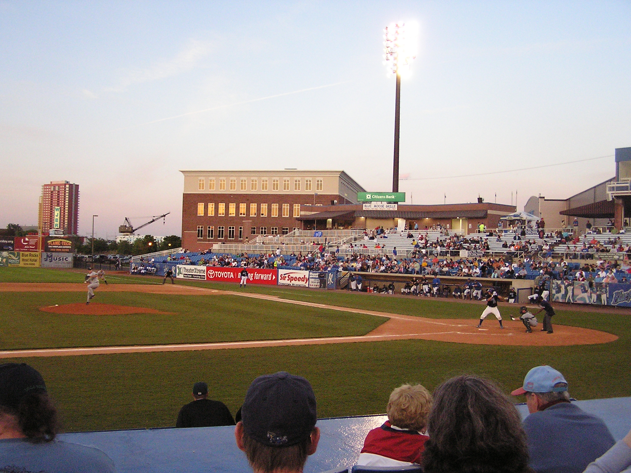 The pitch, Wilmington De - Frawley Stadium